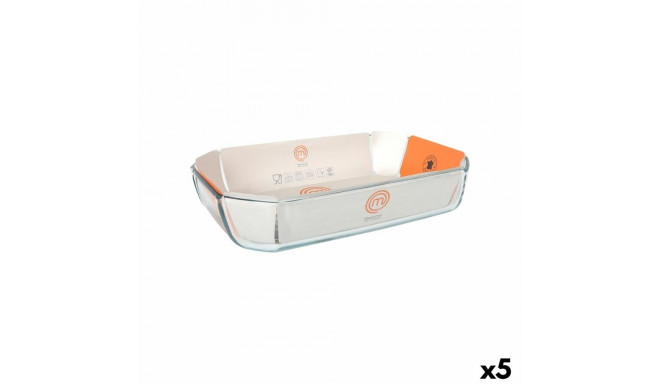 Serveerimisvaagen MasterChef Ristkülikukujuline 3,2 L 33 x 22 x 6,5 cm 33 x 22 cm (5 Ühikut)