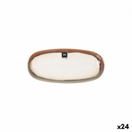 Serveerimisvaagen La Mediterránea Fustam ovaalne 25,8 x 12 x 2,2 cm (24 Ühikut)