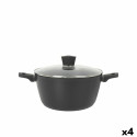 Casserole with lid MasterChef 28 cm (4 Units)