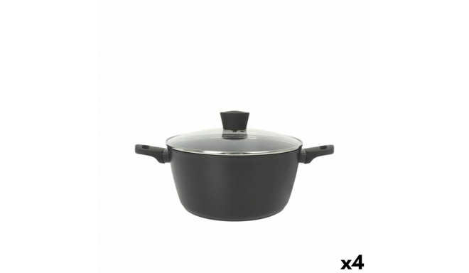 Casserole with lid MasterChef 28 cm (4 Units)