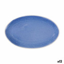 Serving Platter La Mediterránea Calobra Blue 34,1 x 20,7 cm (12 Units)