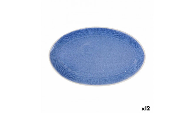 Serveerimisvaagen La Mediterránea Calobra Sinine 34,1 x 20,7 cm (12 Ühikut)