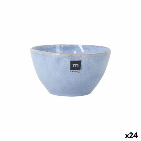 Bowl La Mediterránea Macarella blue Ø 15,3 cm 900 ml (24 Units)