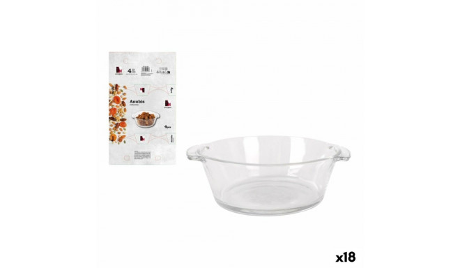 Set za Predjelo Arcoglass Anubis Klaas 4 Tükid, osad (18 Ühikut)