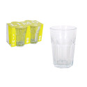 Set of glasses La Mediterránea Limo 4 Pieces (6 Units)