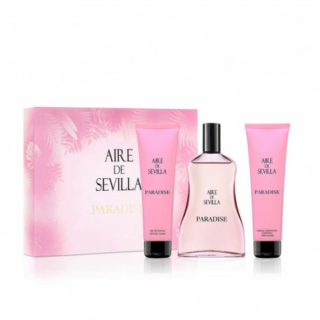 Women's Perfume Set Aire de Sevilla PARADISE 3 Pieces
