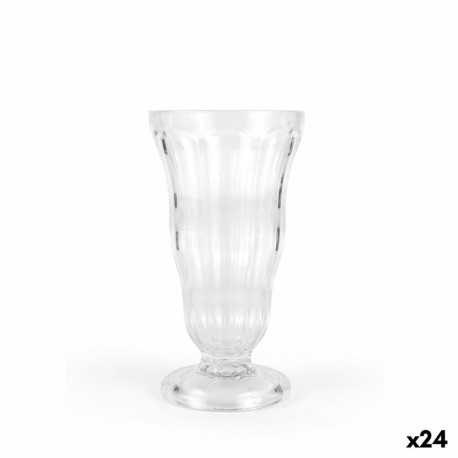 Ice Cream and Milk Shake Glass La Mediterránea 0,4 l (24 Units)