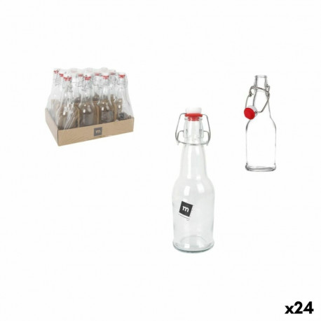 Glass Bottle La Mediterránea 250 ml 0,25 L (24 Units)