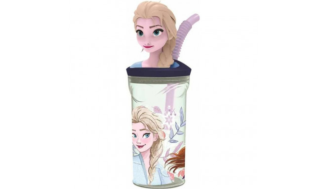Cup with Straw Frozen Snowy Tale 360 ml