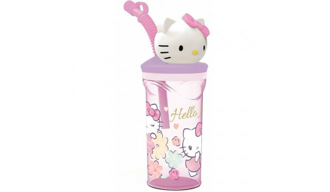 Cup with Straw Hello Kitty 360 ml