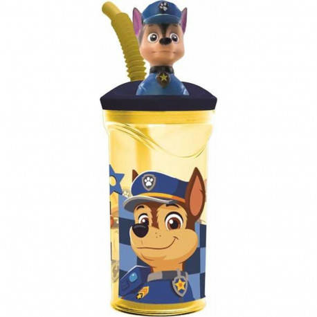 Kõrrega Klaasi The Paw Patrol Boy Rescue Pups 360 ml 3D