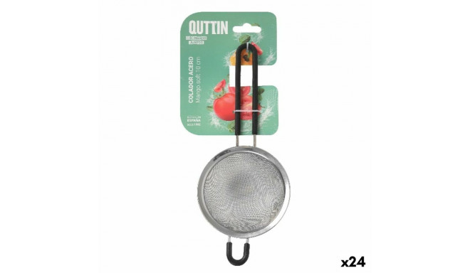 Strainer Quttin Steel 10 cm (24 Units)