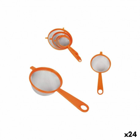 Strainer Quttin Aluminium Plastic 10 cm (24 Units)