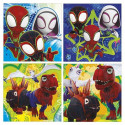 4 Pusle Komplekt Educa Dino Spidey (4 Ühikut)