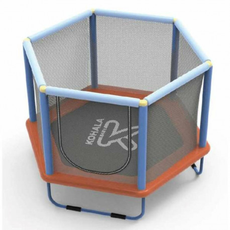 Kids Trampoline with Safety Enclosure Ociotrends 140 X 110 CM