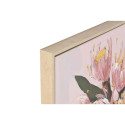 Maal Home ESPRIT Kollane Roheline Roosa Shabby Chic Vaas 83 x 4,5 x 83 cm (2 Ühikut)