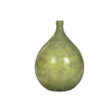 Vase Home ESPRIT Green Recycled glass Aged finish 40 x 40 x 56 cm