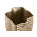 Vaas Home ESPRIT Kuldne Alumiinium Abstraktne Kaasaegne 17 x 15 x 33 cm