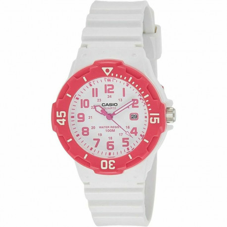 Naiste Kell Casio LADY DIVER - WHITE (Ø 34 mm)
