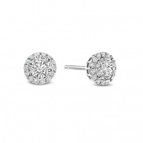 Ladies' Earrings New Bling 9NB-1375 Silver