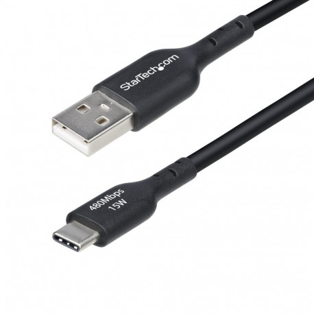 USB Cable Startech USB2AC3MNC Black 3 m