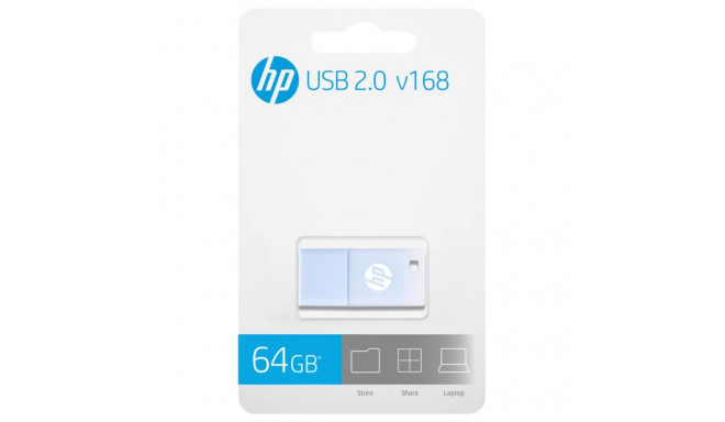 USB stick HP HPFD168B-64 Blue 64 GB