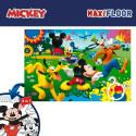 4 Pusle Komplekt Mickey Mouse 35 x 1,5 x 25 cm 48 Tükid, osad (6 Ühikut)