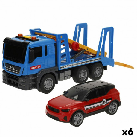 Autotransporteri veoauto Speed & Go 26 x 13 x 9 cm (6 Ühikut)