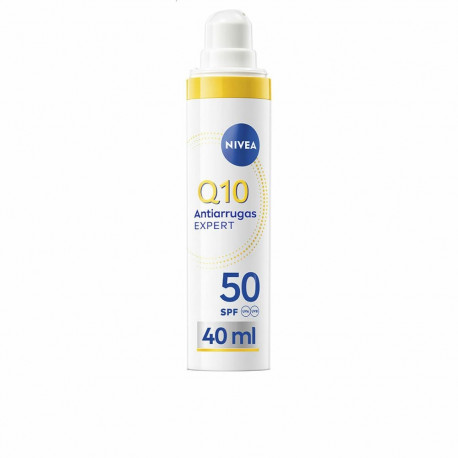 Kortsudevastane päevakreem Nivea Q10+ Spf 50 40 ml