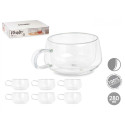 Cup Vivalto OCT-DG23213L Transparent 280 ml (6 Units)