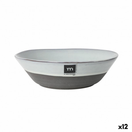 Duboki Tanjur La Mediterránea Black clay