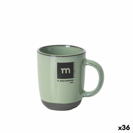 Cup La Mediterránea Black clay (36 Units)