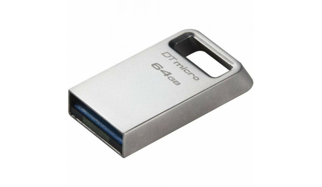 USB stick Kingston DataTraveler Micro 64 GB Black Silver