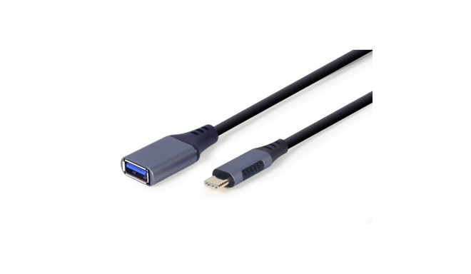 USB A - USB-C Kaabel GEMBIRD A-USB3C-OTGAF-01 Hall