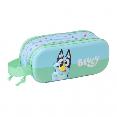 Double Carry-all Bluey Blue 21 x 8 x 6 cm