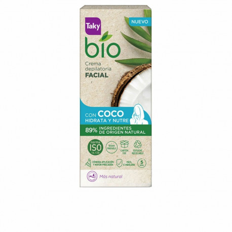 Näoakarvade eemalduskreem Taky BIO COCO 20 ml