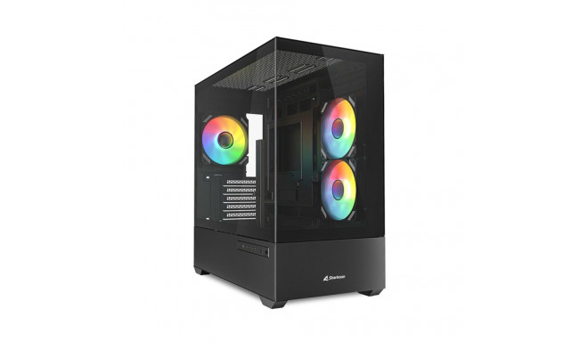 ATX Semi-tower Korpus Sharkoon MK6 RGB Midi Tower Blanco Valge