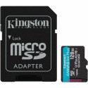 MicroSD Mälikaart koos Adapteriga Kingston CANVAS Go! Plus 128 GB