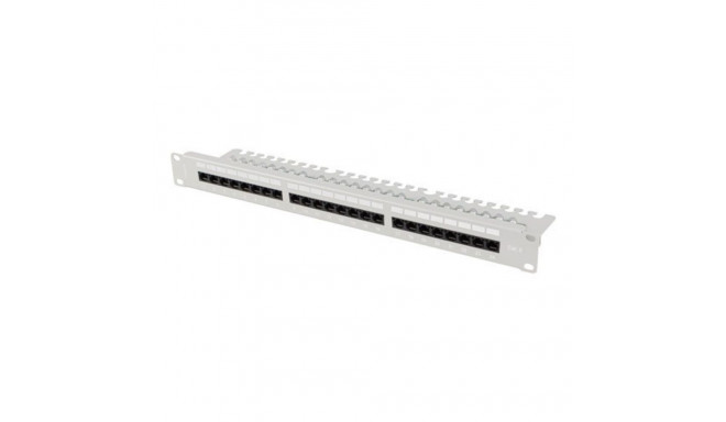 24-port UTP Category 6 Patch Panel Lanberg PPU6-1124-S