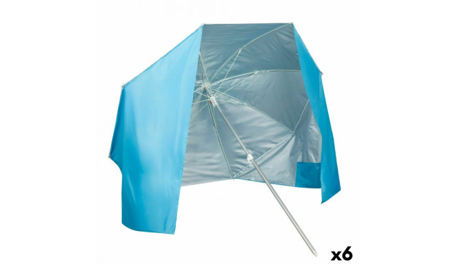Umbrella Aktive Blue 200 x 185 x 200 cm (6 Units)