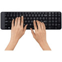 Klaviatuur ja Hiir Logitech 920-003168 Must QWERTY