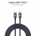 USB-C to USB-C Cable Subblim SUBCAB-C06001 1 m Black