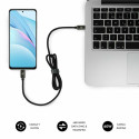 USB-C to USB-C Cable Subblim SUBCAB-C06001 1 m Black