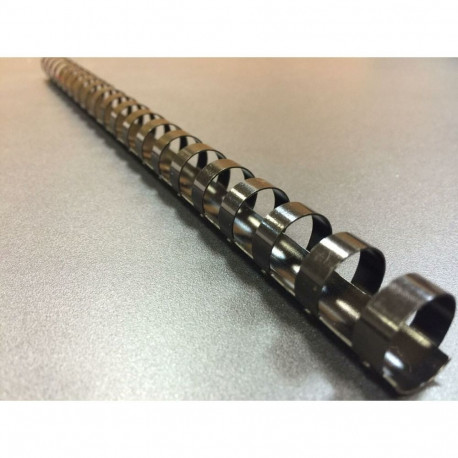 Binding Spirals Fellowes 5330702 Black 8 mm A4 PVC Plastic (25 Units)