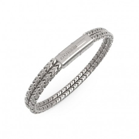 Meeste Käevõru Guess JUMB05030JWSTS Hõbedane