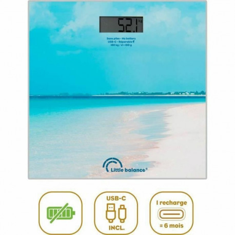 Digitaalsed Vannitoakaalud Little Balance Caribe Sinine