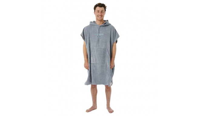 Kapuutsiga rätik-pontšo Rip Curl Logo Sinine
