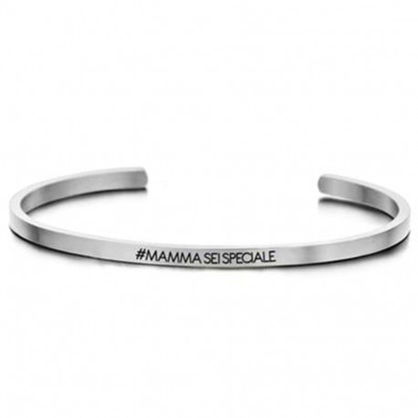 Naiste Käevõru CO88 Collection 8CB-19019 Hõbedane