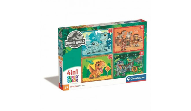 Puzzle Clementoni Jurassic World (4 Units)