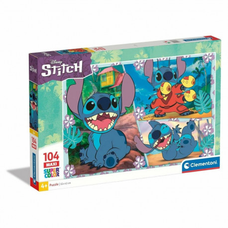 Pusle Clementoni Stitch 104 Tükid, osad (4 Ühikut)